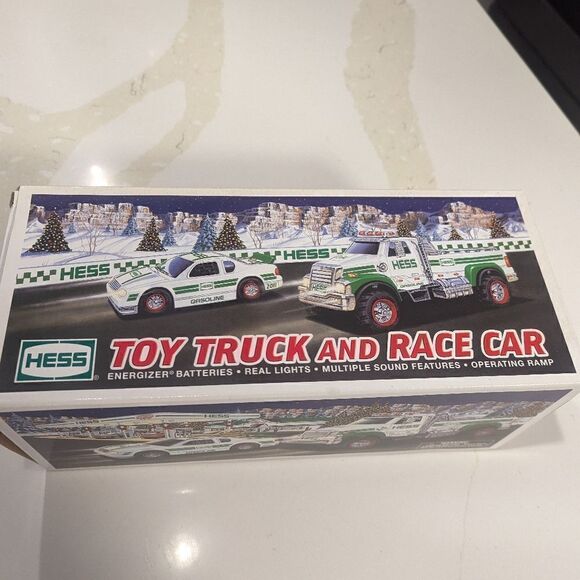 2011 Hess Trucks with Car BNIB! - Picture 1 of 5